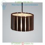 ZANEEN design D5-1044DGR Luz Oculta Wood Mini Pendant Light, светильник