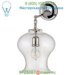 Katie Bell Jar Bathroom Wall Light Visual Comfort TOB 2226BZ/G1-CG, настенный бра