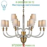 Vivian Two-Tier Chandelier TOB 5033HAB-NP Visual Comfort, светильник