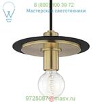 H137701S-AGB/BK Mitzi - Hudson Valley Lighting Milo Pendant Light, светильник