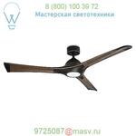 Woody Smart Ceiling Fan Modern Forms FR-W1814-60L-MB/DK, светильник