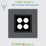 Ego Recessed Square Outdoor LED Floor Light Artemide USC-T4002SPW08, уличный торшер