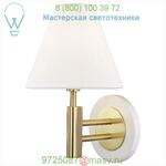 Mitzi - Hudson Valley Lighting H264101-AGB/BK Robbie Wall Sconce, настенный светильник