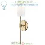 Mitzi - Hudson Valley Lighting Olivia Linen Wall Sconce H223101-AGB, настенный светильник