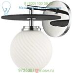 Ellis LED Wall Sconce H200101-AGB/BK Mitzi - Hudson Valley Lighting, настенный светильник