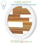 Jd_Tile3_Zebrawood_Wink jefdesigns Tile 3 Port LED Wall Sconce, настенный светильник