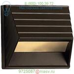 Hinkley Lighting 1524MW-LED Square LED Deck Sconce, ландшафтный светильник