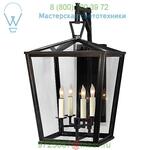 Darlana Outdoor Wall Bracket Lantern Visual Comfort CHO 2085BZ, бра