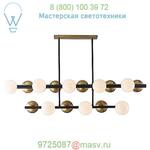 89434 Wahlburg 2-Tiered Linear Suspension Light Arteriors, светильник