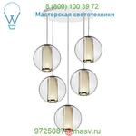 Bel Occhio Multi Pendant Chandelier Pablo Designs BELO CHAN 16/3 ORG, светильник