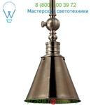 Hudson Valley Lighting 9908-HN Darien Pendant with Metal Shade, светильник