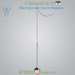 Convivio Mini Pendant Light with Swag ZANEEN design D3-1014CHR-SAT, светильник