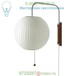 Nelson Bubble Lamps H761SCWALBNS Nelson Ball Wall Sconce, настенный светильник