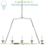 CHC 1441AB Flat Line 5-Light Linear Suspension Light Visual Comfort, светильник