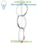 PD-26803-BK Rings Three-Ring LED Pendant Modern Forms, светильник