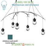 Vermont Modern Kiwi Pendant (Gloss Aqua/Long) - OPEN BOX RETURN, светильник