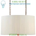 BBL 5031BZ-S Visual Comfort Perfect Pleat Oval Pendant Light, светильник