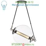 Hubbardton Forge 137725-1002 Erlenmeyer Linear 5 Light Pendant Light, светильник