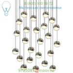 2918.01-SML SONNEMAN Lighting Grapes 24 Light LED Round Multipoint Pendant, светильник