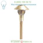 Brass China Hat Panel LED Area Light Focus Industries AL-01-LEDP-BRS, светильник для садовых дорожек