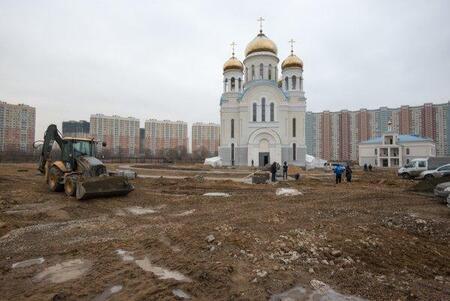 Храм Покрова Пресвятой Богородицы в Некрасовке достроят в январе 2020