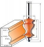 Фреза концевая для карнизов S=12 D=27x41