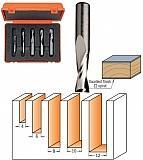 Комплект 5 фрез спиральных нижн рез D=4-6-8-10-12 S=8 RH