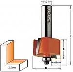 Фреза для выборки четверти c подшипником TCT S=12 D=34,9x19