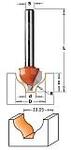 Фреза концевая калевочная TCT S=12 D=19x11