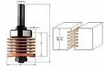 Фреза концевая для сращивания наборная S=12 D=47,6x36