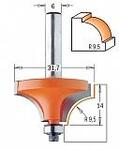 Фреза радиусная c подшипником TCT S=6 D=31,7x14