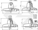 Изоляторы линейные подвесные типа ПС
