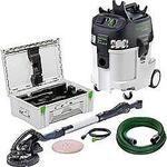 Машинка шлифовальная для стен и потолков FESTOOL PLANEX LHS 225 EQ-Set с аппаратом пылеудаления